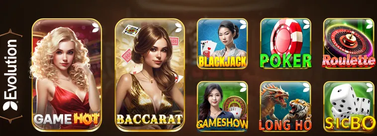 Casino Evolution Live Tại Iwin Club Đỉnh Cao Sảnh Cược Đẳng Cấp Quốc Tế Hàng Đầu