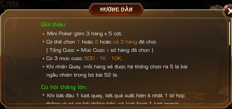 Mini Poker Tại Iwin Club Siêu Phẩm Game Bài Đổi Thưởng Với Cơ Hội Thắng Lớn