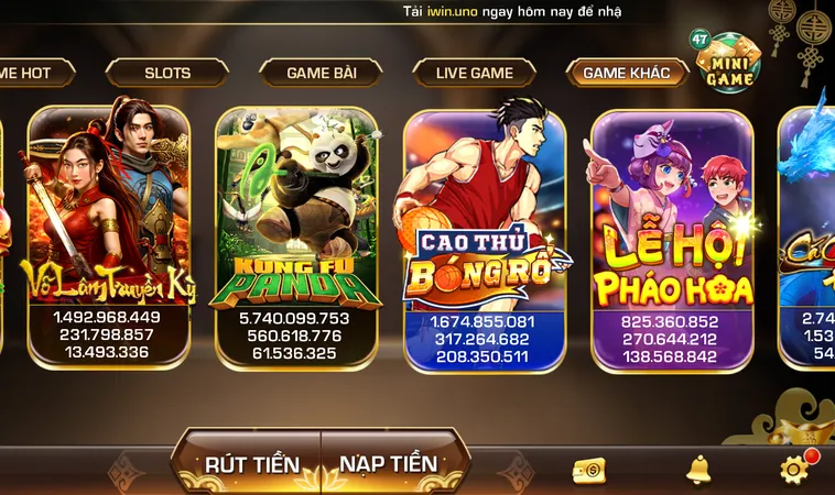 Nổ hũ iWin Club Cơ Hội Chinh Phục Kho Báu Với Giải Thưởng Lên Đến Hàng Tỷ Đồng