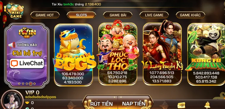 Danh Mục Trò Chơi Nổ hũ iWin Club Cơ Hội Chinh Phục Kho Báu Với Giải Thưởng Lên Đến Hàng Tỷ Đồng