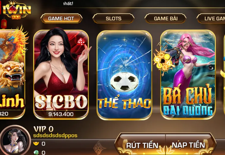 Thế Giới Cá Cược Thể Thao IWin Club Bùng Nổ Với Tỷ Lệ Thắng Khủng
