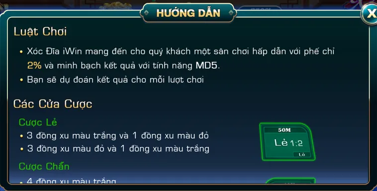 Xóc Dĩa Tại Iwin Club Trải Nghiệm Đẳng Cấp Sòng Bài Chuyên Nghiệp Cho Mọi Game Thủ